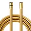Шланг для душа 175 см Drop SH-H175-GLD-P силиконовый - Двойной Анти-Твист, золотой - миниатюра 1