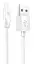 Кабель Hoco X1 Rapid charging cable Type-C 1 метр білий - мініатюра 1