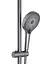 Душевая система для душа Qtap Slavonice Gunmetal Black PVD QTSLA110GMB45913 - миниатюра 3