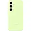 Противоударный оригинальный силиконовый чехол Samsung Silicone Case для Samsung Galaxy S24 Light Green EF-PS921TGEGWW - миниатюра 1