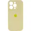 Чохол Epik Silicone Case Full Camera Protective AA для Apple iPhone 16 Pro 6.3 Жовтий/Mellow Yellow - мініатюра 1