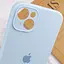 Чохол Epik Silicone Case Full Camera Protective AA для Apple iPhone 13, 6.1 Блакитний/Sweet Blue - мініатюра 6