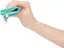 Сумка для хранения секс-игрушек PowerBullet Silicone Storage Zippered Bag Teal - миниатюра 3
