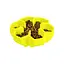 Миска для медленного питания Waudog Silicone 450 мл желтая - миниатюра 6