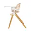 Стульчик для кормления Lionelo Celia Natural Wood (LO-CELIA WHITE NATURAL WOOD) - миниатюра 3