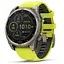 Garmin Fenix 8 47mm Solar Sapphire Titanium w. Amp Yellow/Graphite Silicone Band (010-02906-20/21) - миниатюра 1