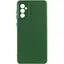 Чехол TPU GETMAN Liquid Silk Full Camera для Samsung Galaxy A56 5G Зеленый / Dark green - миниатюра 1