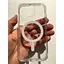 Оригінальний протиударний чохол Gear4 Crystal Palace MagSafe для iPhone 13 / iPhone 14 (6.1") Прозорий - мініатюра 3