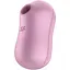 Вакуумний стимулятор із вібрацією Satisfyer Cotton Candy Фіолетовий - мініатюра 1