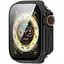 Чохол-накладка DK для Apple Watch 44mm (Series 4 / 5 / 6 / SE1 / SE2) Пластик Ultra Soft-Touch Glass (black) - мініатюра 2