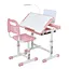 Дитяча Парта M 5068-8-2 зі стільцем, рожевий, підставка для книги - мініатюра 1