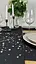 Доріжка водовідштовхувальна однотон 170х30 см Чорний - мініатюра 5