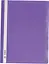 Швидкозшивач пластиковий, А4, PP, фіолетовий, 6 шт. - мініатюра 1