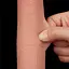 Фалоімітатор LoveToy Sliding-Skin Dual Layer Dong 22 см тілесний - мініатюра 12