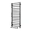 Электрический полотенцесушитель Navin Грандис 480x1200 Sensor левый с таймером черный муар 10-043153-5010, Черный матовый, Левое, Электронный - миниатюра 2