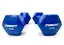 Гантель для фитнеса 5.0 кг EasyFit с виниловым покрытием синяя - миниатюра 2