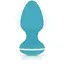 Анальна вібропробка Cala Azul Blanca Vibrating anal plug - мініатюра 2