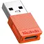 Адаптер Mcdodo Type-C to USB-A 3.0 Convertor OT-6550 Orange - миниатюра 1
