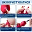 Силіконовий вібратор 2-в-1 з вібро-затискачами для сосків OEM Nipple Clamps 10 режимів Рожевий - мініатюра 6
