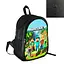 Рюкзак міський/шкільний 38×28см з принтом Minecraft Кріпер дитячий, підлітковий, спортивний (4190) - мініатюра 1