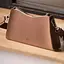 Женская кожаная сумка Sally карамель краст - миниатюра 8