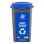 Бак сортувальний Planet для паперу 50 л антрацитово-синій (00-00020309) - мініатюра 2