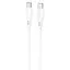 Кабель Proove Simple Silicone Type-C to Type-C 60W (2m) white - мініатюра 1
