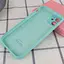 Чохол Epik Silicone Case Full Camera Protective AA для Apple iPhone 12 6.1 Бірюзовий/Marine Green - мініатюра 3