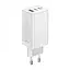 Зарядное устройство для Baseus GaN3 Pro Fast Charger 2C+U на 65W (CCGP050102) блок белый - миниатюра 1