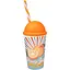 Склянка з трубочкою Herevin Orange Juice 650 мл (161947-028) - мініатюра 1