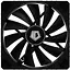 Вентилятор 140 мм ID-Cooling WF-14025-XT чорний 140x140x25 мм 800~1600±10% хв 16.8~32.6 дБ 76.8CFM 4-pin гідравлічний - мініатюра 1