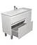 Тумба Мойдодир Baki 120-U з умивальником SU-120 Білий - мініатюра 8