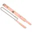 Нашийник з повідцем Liebe Seele Dark Candy Pink Collar with Leash рожевий - мініатюра 3