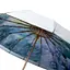 Парасоля Yiwu HP-23-3BL механічна складна 99 см з квітковим принтом блакитна - мініатюра 8
