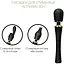 Вибромассажер с насадками Zalo Kyro Wand Obsidian Black - миниатюра 5