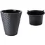 Горщик для квітів Form-Plastic Rattana-40 32 л антрацит (3820-014) - мініатюра 1