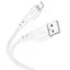Дата кабель Hoco X97 Crystal color USB to Lightning (1m) White - мініатюра 1