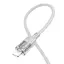 Кабель Hoco Type-C to Lightning Spirit PD transparent charging data cable U129 27W 1.2 м Grey - мініатюра 2