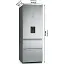 Холодильник Hisense RT641N4WIE1 (BCD 456WYR) (6895807) - мініатюра 4