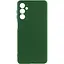 Чехол TPU Getman Liquid Silk Full Camera для Samsung Galaxy A05s Зеленый / Dark green - миниатюра 1