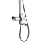 Душова система Troya NOD16-A188 зі змішувачем і тропічним душем Хром 30412 - мініатюра 3