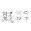 Комплект 4 в 1: Инсталляция Grohe Rapid SL 3 в 1 38772001 + Унитаз безободочный Kroner Harz WHI483632 TORNADO с сиденьем Slim Duroplast / Soft-close / Quick relase KH483632WHIT - миниатюра 2