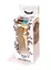 Металева анальна пробка з кристалом Boss Jewellery Gold Butt Plug Light 9.5 см (блакитний) - мініатюра 10