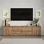 Тумба під телевізор MebelStar Нео 4Ш2Д 200x43x53 см Дуб тахо (MBS-1013) - мініатюра 2