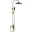 Душовя система Rea Soul з виливом brushed gold REA-B9962, Золотий - мініатюра 1