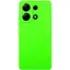 Чохол Getman TPU Liquid Silk Full Camera для Xiaomi Redmi Note 13 4G Салатовий/Neon Green - мініатюра 1