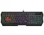 Клавіатура Bloody B135N, чорний, USB, ігрова, неонове підсвічування - мініатюра 1