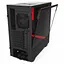 Корпус NZXT H510 Black/Red (CA-H510B-BR) Без БП Б/в - мініатюра 6