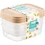 Контейнер для зберігання продуктів Freshlife прямокутний 3 шт. х 0.6 л (D - 492) - мініатюра 1