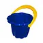 Дитяче іграшкове відерце "Ромашка" Colorplast 1142 Темно синій - мініатюра 1